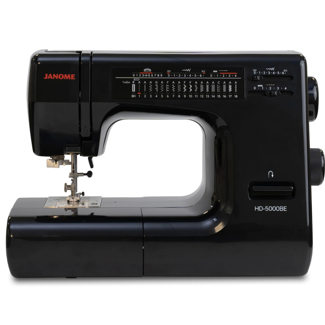 Janome HD5000BE Black Edition | Missouri Sewing Machine Company