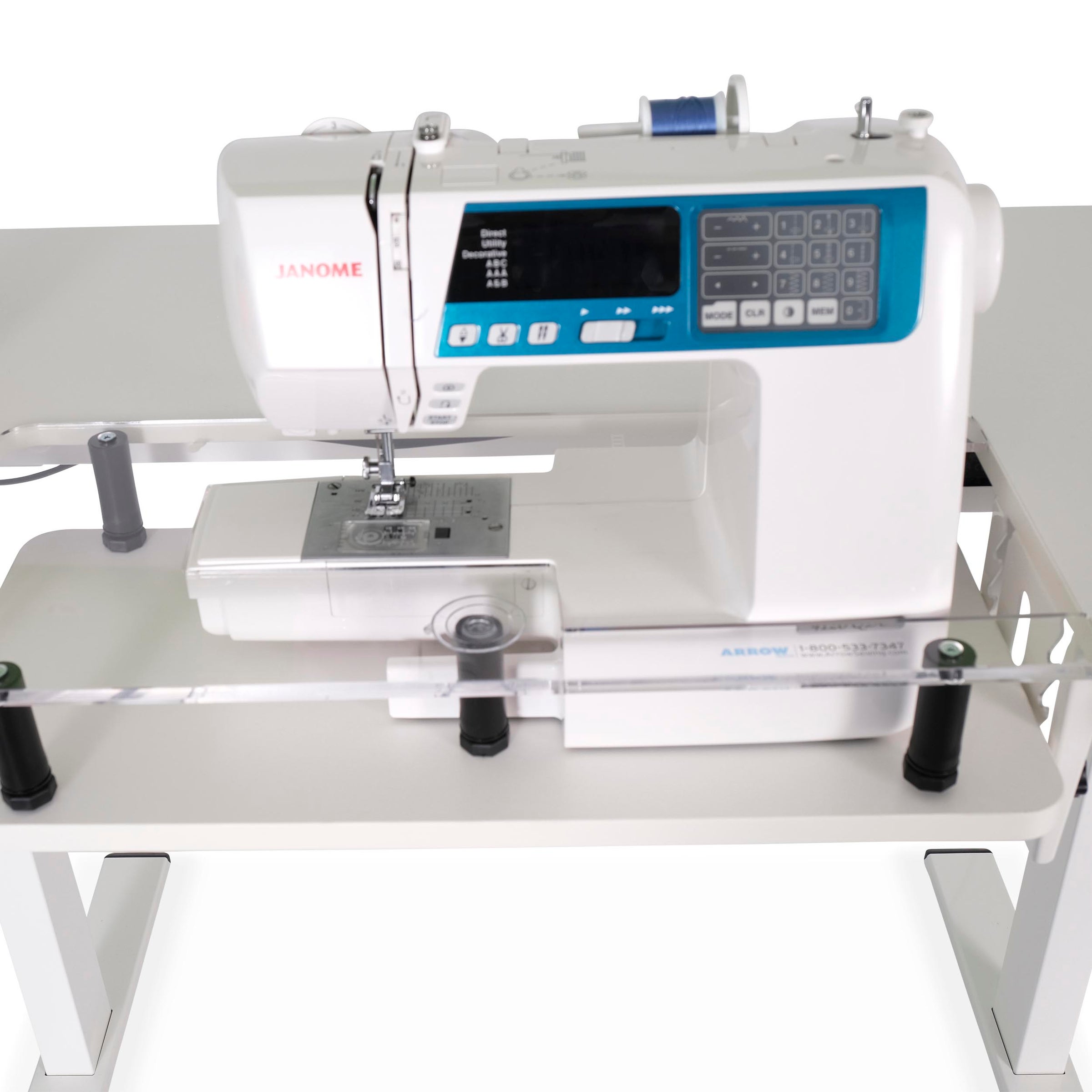 Eleanor Sewing and Serger Table | Missouri Sewing Machine Company