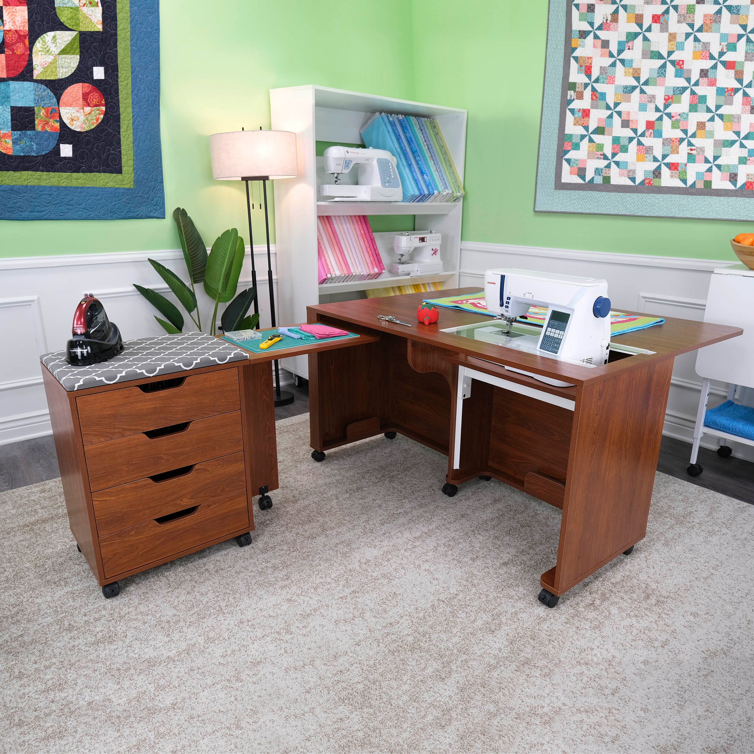 Laverne & Shirley Sewing Cabinet | Missouri Sewing Machine Company