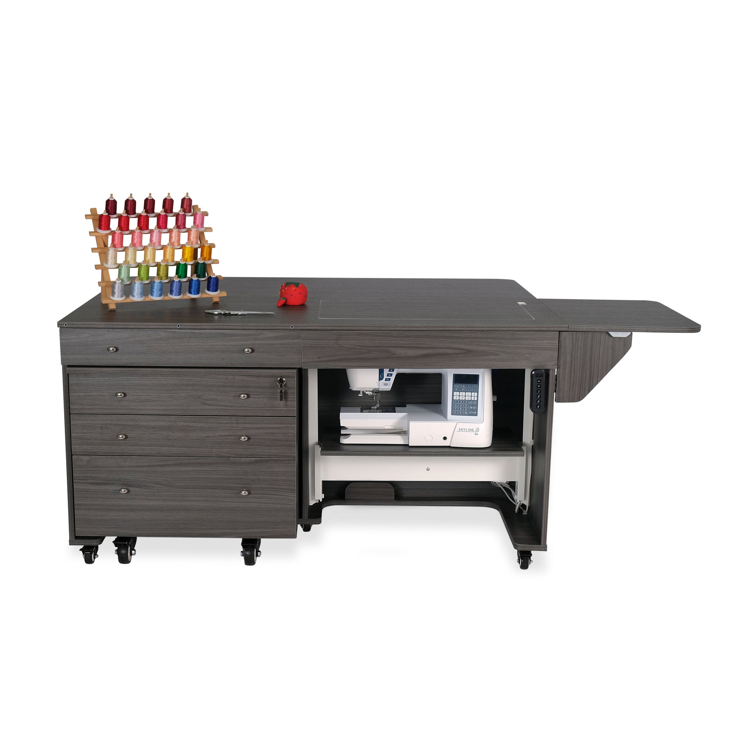 Kangaroo & Joey Dual Rail Electric Sewing Cabinet | Missouri